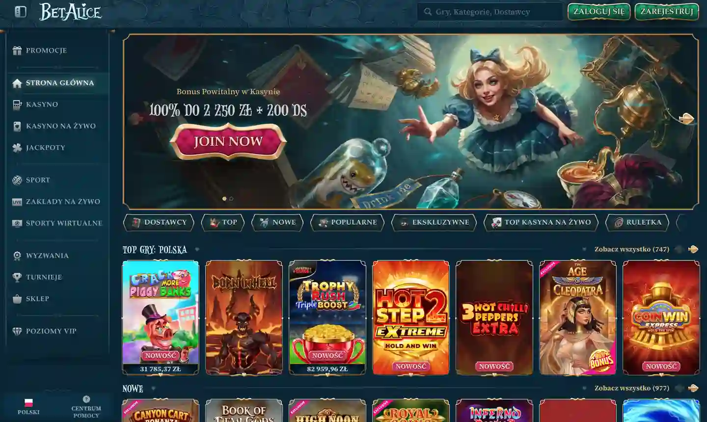 BetAlice Casino